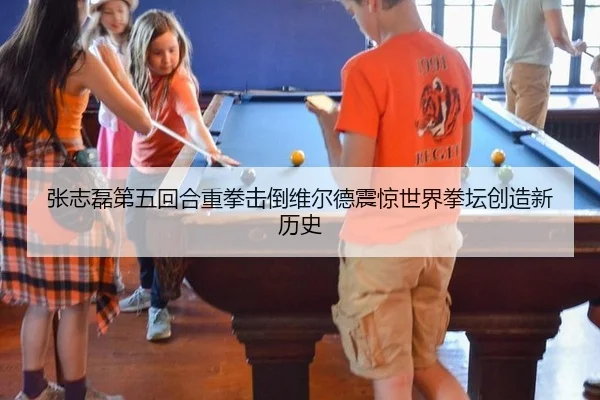 张志磊第五回合重拳击倒维尔德震惊世界拳坛创造新历史